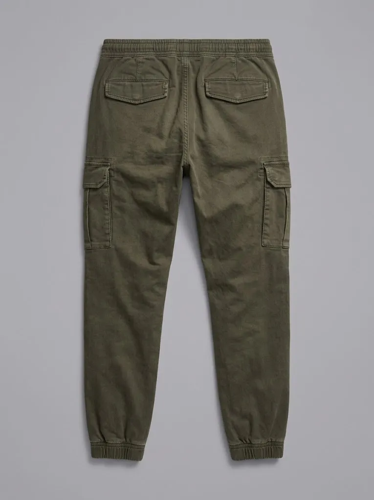 Zara jogger cargo caqui, trasera